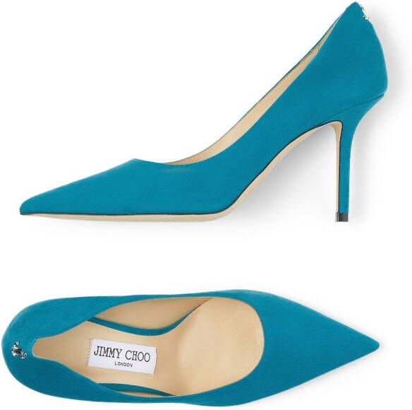 Jimmy Choo Love pumps met puntige neus Blauw