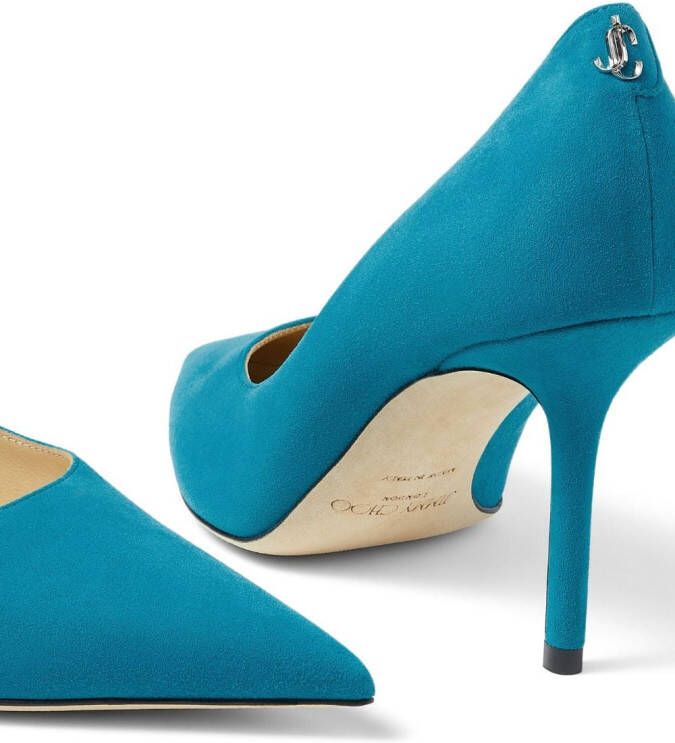 Jimmy Choo Love pumps met puntige neus Blauw