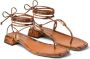 Jimmy Choo Onyxia leren sandalen Bruin - Thumbnail 2