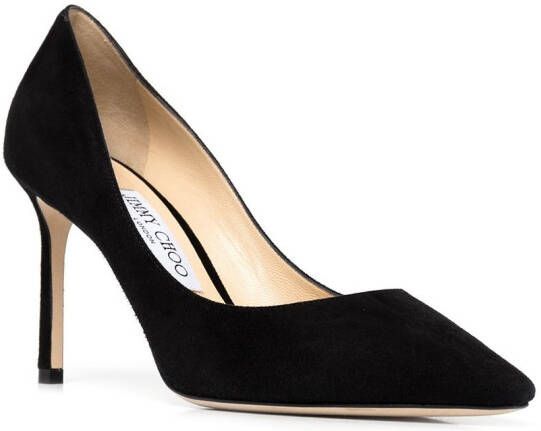 Jimmy Choo Romy suède pumps Zwart