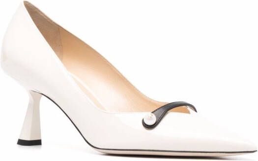 Jimmy Choo Rosalia pumps met puntige neus Wit