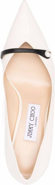 Jimmy Choo Rosalia pumps met puntige neus Wit