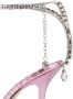 Jimmy Choo Saeda 100mm sandalen met slangenleer-effect Roze - Thumbnail 5