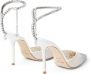 Jimmy Choo Saeda 100 mm pumps verfraaid met kristallen Wit - Thumbnail 5