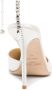 Jimmy Choo Saeda pumps met kristallen enkelbandje Wit - Thumbnail 4