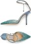 Jimmy Choo Saeda pumps verfraaid met kristallen Groen - Thumbnail 7