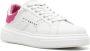 John Richmond Leren sneakers met logopatch Wit - Thumbnail 2