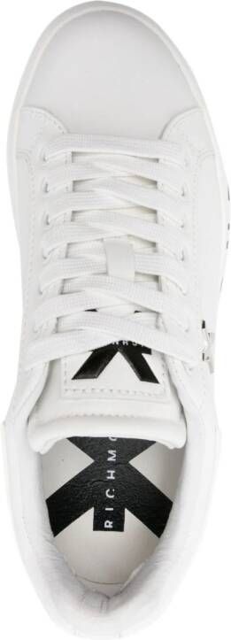 John Richmond Sneakers met logoprint Wit