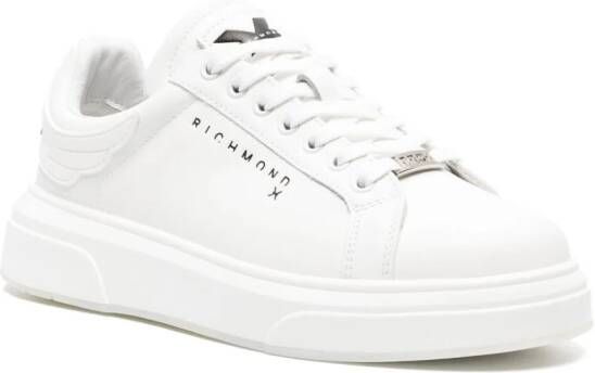 John Richmond Sneakers met logoprint Wit