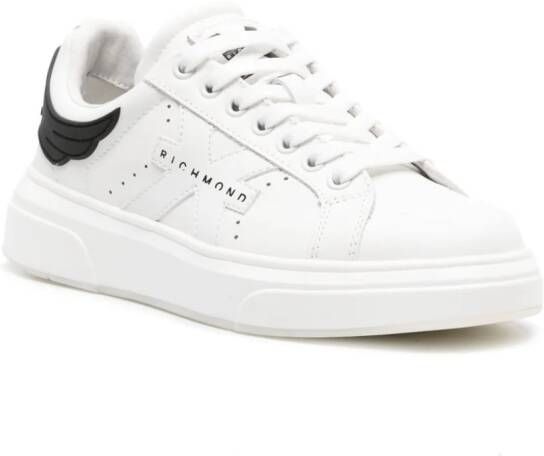 John Richmond Sneakers met logoprint Wit