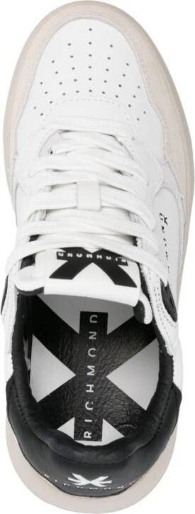 John Richmond Sneakers met vlakken Wit