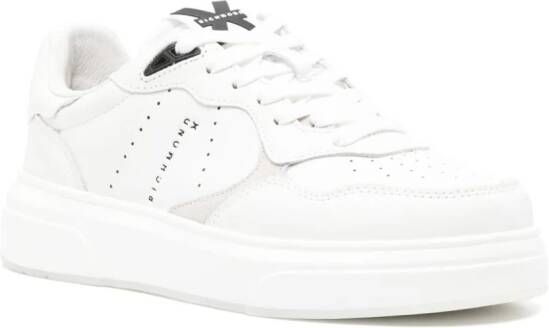 John Richmond Sneakers met logoprint Wit