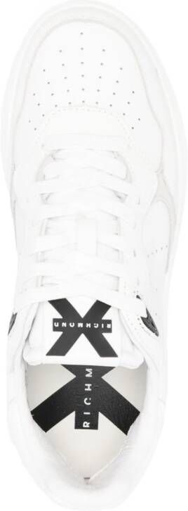 John Richmond Sneakers met logoprint Wit