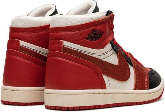 Jordan 1 high-top sneakers Rood