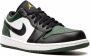 Jordan " 1 low top sneakers Green Toe" rubber Stof leer 11.5 Groen - Thumbnail 2