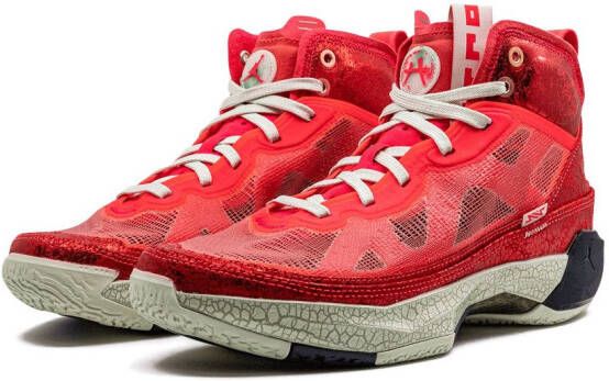 Jordan 37 high-top sneakers Rood