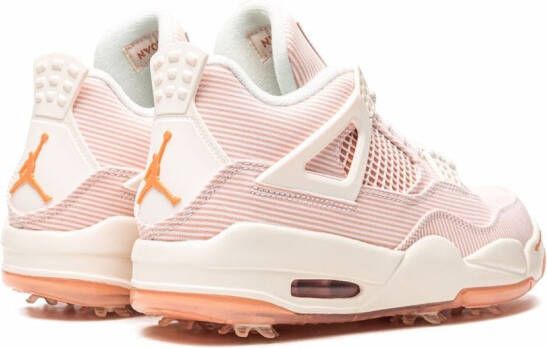 Nike Air Jordan hot sale 4 Dames Roze