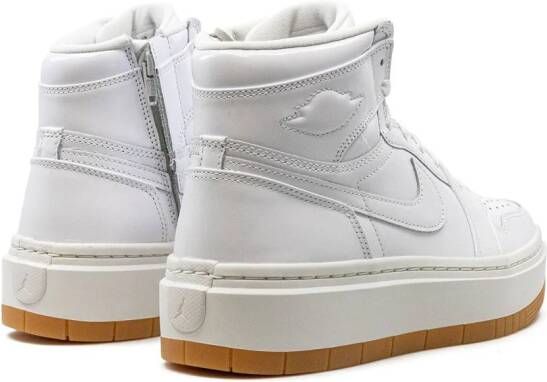 Jordan "Air 1 Elevate High White Gum sneakers" Wit