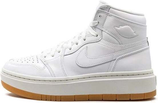 Jordan "Air 1 Elevate High White Gum sneakers" Wit