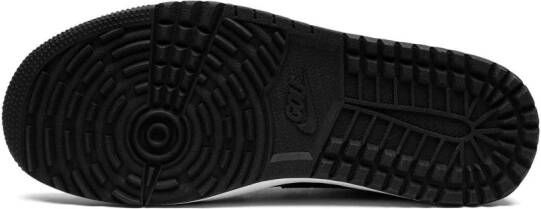 Jordan "Air 1 Golf Low Black Croc sneakers" Zwart