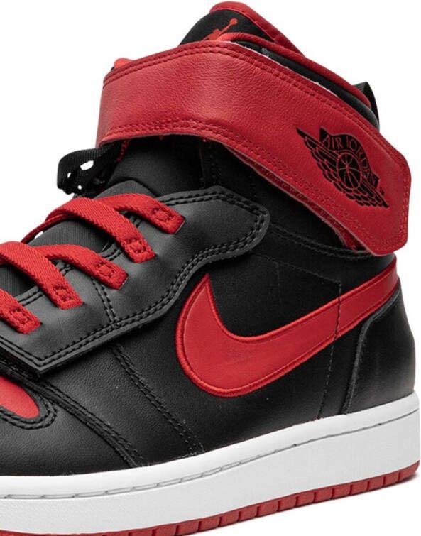 Jordan "Air 1 High FlyEase Bred sneakers" Zwart