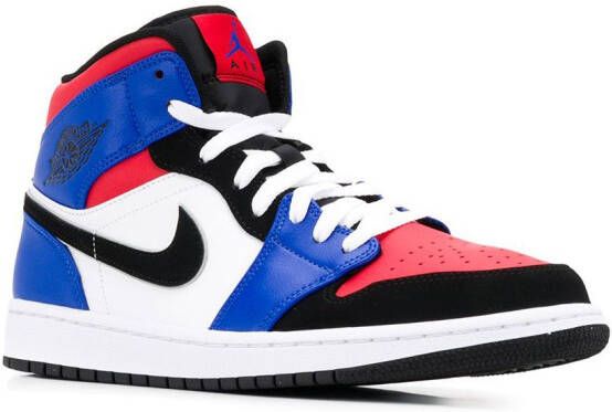 Jordan Air 1 high top sneakers Blauw