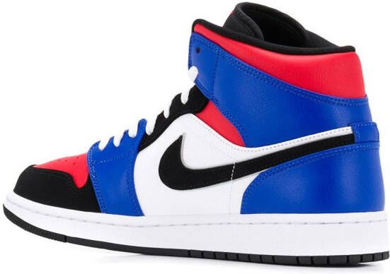 Jordan Air 1 high top sneakers Blauw