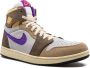 Jordan "Air 1 High Zoom Air CMFT 2 Palomino Wild Berry sneakers" Bruin - Thumbnail 2