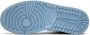 Jordan "Air 1 Low Ice Blue sneakers" Wit - Thumbnail 4