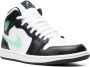Jordan Air 1 Mid "Green Glow" sneakers Zwart - Thumbnail 2