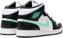 Jordan Air 1 Mid "Green Glow" sneakers Zwart - Thumbnail 3
