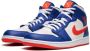 Jordan Air 1 Knicks sneakers Wit - Thumbnail 5