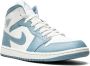 Jordan Air 1 Mid "UNC" sneakers Blauw - Thumbnail 2