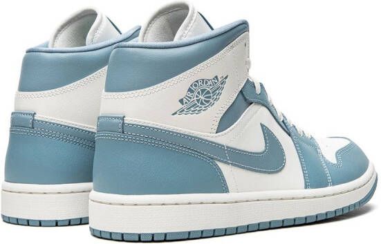 Jordan Air 1 Mid "UNC" sneakers Blauw