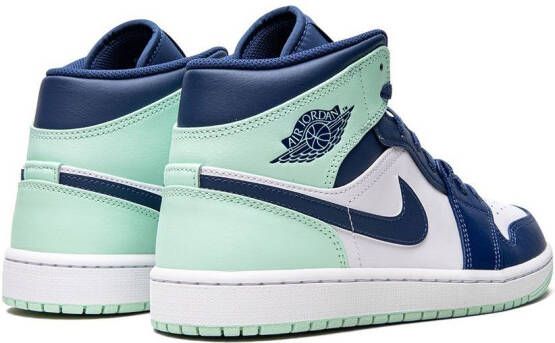 Jordan Air 1 Mid "Blue Mint" sneakers Blauw