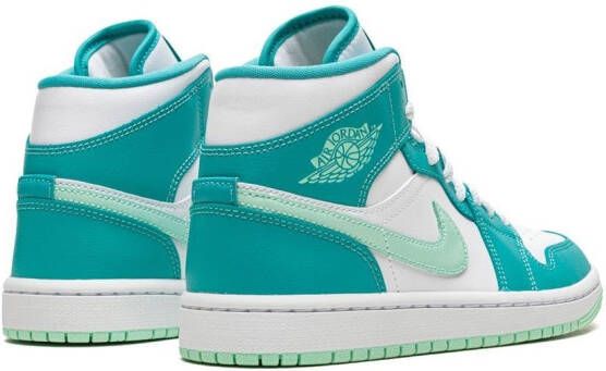 Jordan Air 1 Mid 'Washed Teal' sneakers Blauw