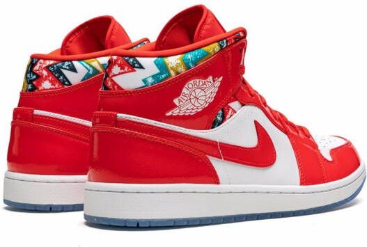 Jordan Air 1 Mid sneakers Rood