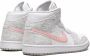 Jordan Air 1 Mid SE "Heather Grey Pink" sneakers Wit - Thumbnail 3