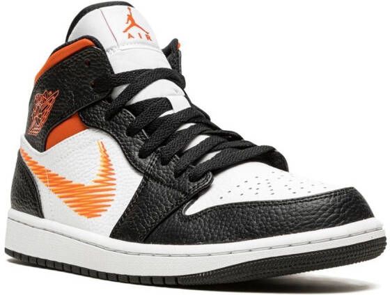 Jordan Air 1 Mid sneakers Zwart