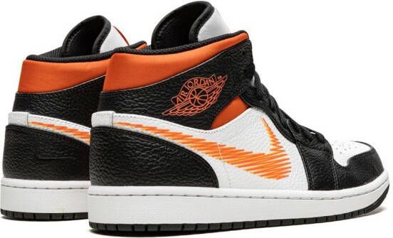 Jordan Air 1 Mid sneakers Zwart