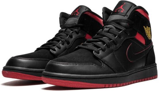 Jordan Air 1 Mid sneakers Zwart