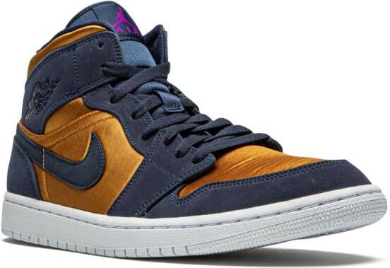 Jordan Air 1 mid-top sneakers Blauw