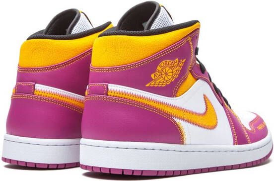 Jordan Air 1 mid-top sneakers Roze