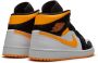 Jordan Air 1 mid top sneakers dames rubber leer Polyester 10.5 Wit - Thumbnail 3