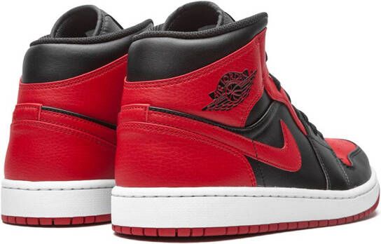 Jordan Air 1 Mid "Banned 2020" sneakers Zwart