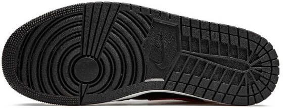 Jordan Air 1 mid-top sneakers Zwart