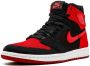 Jordan Air 1 Retro Flyknit high-top sneakers Zwart - Thumbnail 4