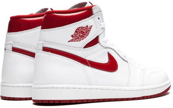 Jordan Air 1 Retro High OG "Metallic Red" sneakers Wit