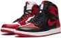 Jordan Air 1 RetroOG sneakers unisex leerrubber leer 10.5 Rood - Thumbnail 2