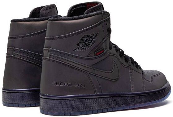 Jordan Air 1 Zoom Fearless high-top sneakers Zwart